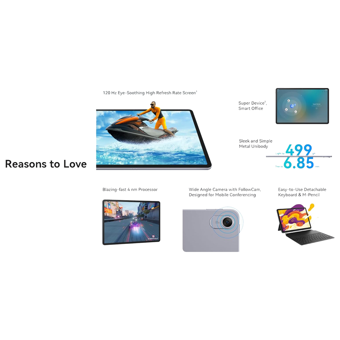 Huawei MatePad 11.5 8GB RAM 128GB Wi-Fi with Keyboard - Space Grey Huawei MatePad 11.5 8GB RAM 128GB Wi-Fi with Keyboard - Space Grey
